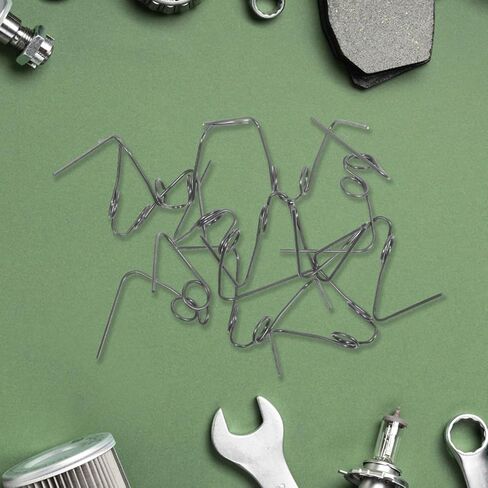 OUNONA Motorcycle Brake Pad Springs Replacement Clips for Electric Scooter and Bike Disc Brakes Metal Compression Return Springs 2.04 X 1.25 X 1.18 Inches Durable Brake System Parts in Saudi Arabia