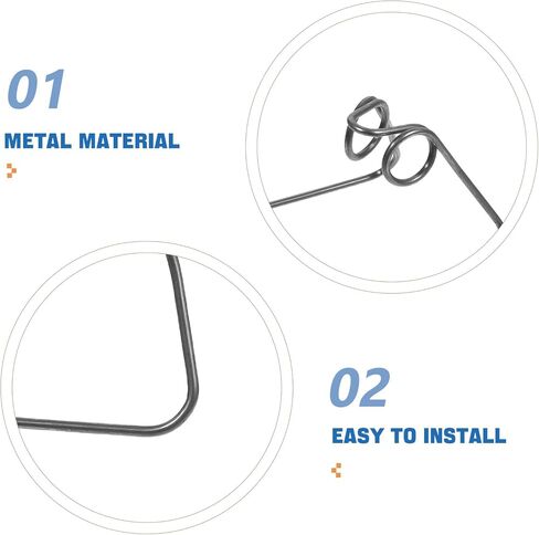 OUNONA Motorcycle Brake Pad Springs Replacement Clips for Electric Scooter and Bike Disc Brakes Metal Compression Return Springs 2.04 X 1.25 X 1.18 Inches Durable Brake System Parts in Saudi Arabia