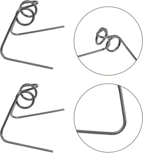 OUNONA Motorcycle Brake Pad Springs Replacement Clips for Electric Scooter and Bike Disc Brakes Metal Compression Return Springs 2.04 X 1.25 X 1.18 Inches Durable Brake System Parts in Saudi Arabia