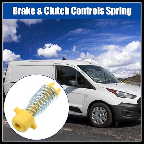 AV617A600CA 1713550 أدوات التحكم في دواسة الفرامل والقابض زنبركية للتركيز C-Max Transit Connect Turnier Kuga مادة متينة باللون الأصفر والفضي in Kuwait