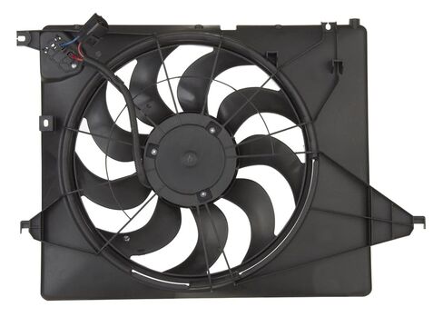 Sunbelt Dual Radiator and Condenser Fan Assembly Compatible with Hyundai, Kia Santa Fe, Sorento 2010-2015 2.4L, 3.5L, 3.3L HY3115130 OE# 253801U101, 253801U201 in Saudi Arabia