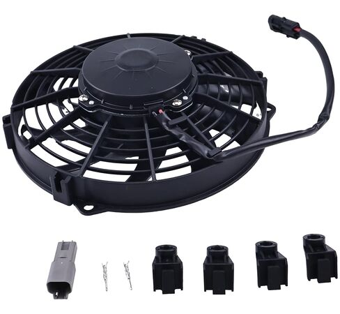 مجموعة مروحة المكثف JZGRDN VA07-AP8/C-58S 218-6250 2186250 متوافقة مع Bobcat 430 453C 453D 453F لوادر انزلاقية التوجيه in Kuwait