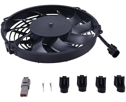 مجموعة مروحة المكثف JZGRDN VA07-AP8/C-58S 218-6250 2186250 متوافقة مع Bobcat 430 453C 453D 453F لوادر انزلاقية التوجيه in Kuwait