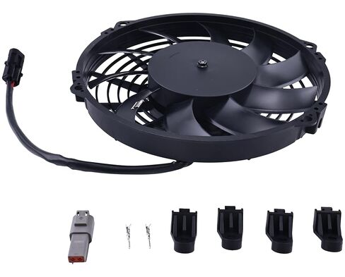 مجموعة مروحة المكثف JZGRDN VA07-AP8/C-58S 218-6250 2186250 متوافقة مع Bobcat 430 453C 453D 453F لوادر انزلاقية التوجيه in Kuwait