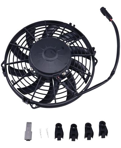مجموعة مروحة المكثف JZGRDN VA07-AP8/C-58S 218-6250 2186250 متوافقة مع Bobcat 430 453C 453D 453F لوادر انزلاقية التوجيه in Kuwait
