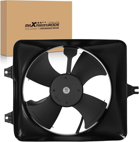 maXpeedingrods 620259 A/C Condenser Cooling Fan For Acura TL Single Fan Passenger Side 2004-2008, 14508423 AC3113107 38616P8FA01 in Kuwait