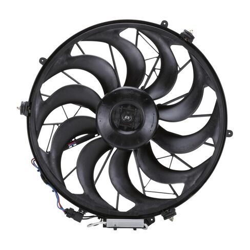 for BMW 318i/318is 1992 Air Conditioning Condenser Fan | Single Fan | Connector Terminal Quantity - 3 | Replacement for BM3113105 | 64541392913 in Saudi Arabia
