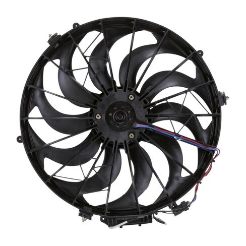 for BMW 318i/318is 1992 Air Conditioning Condenser Fan | Single Fan | Connector Terminal Quantity - 3 | Replacement for BM3113105 | 64541392913 in Saudi Arabia