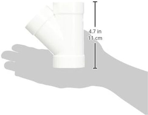Airvac VM114/5525 45 -Degree Y Shape PVC Fitting in Saudi Arabia