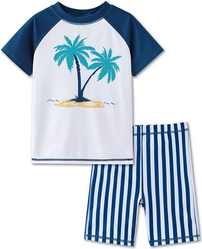 UMELOK Boys' Rash Guard Swim Sets Swimsuit in Saudi Arabia
