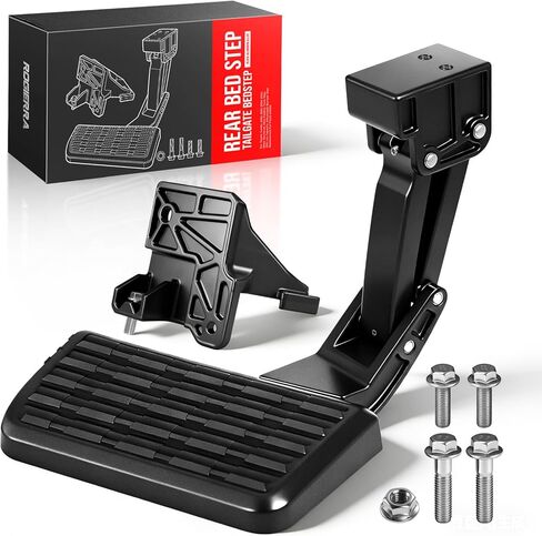 for Toyota Tundra Rear Bed Step Tailgate Bedstep,Alloy Folding Truck Step for Toyota Tundra 2022 2023 2024 2025, 300 lbs Capacity, Retractable Bumper Step Replacement for PTS30-34000 in Saudi Arabia