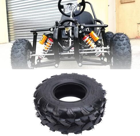 Shkalacar Cart Tire 19x7 8 19x7x8 Wheel Tire, Rubber All Terrain Tyre with Advanced Tread Pattern for ATV UTV Quad Off Road Go Kart Cart UTV All Terrain in Saudi Arabia