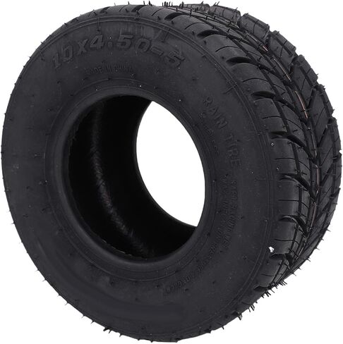 10x4.50-5 Go Kart Front Wheel Tire, 5 Inch Tubeless Non Slip Rain Proof Rubber ATV UTV Wheel Tire for Quad Bike Drift Trike Riding Mowers in Saudi Arabia