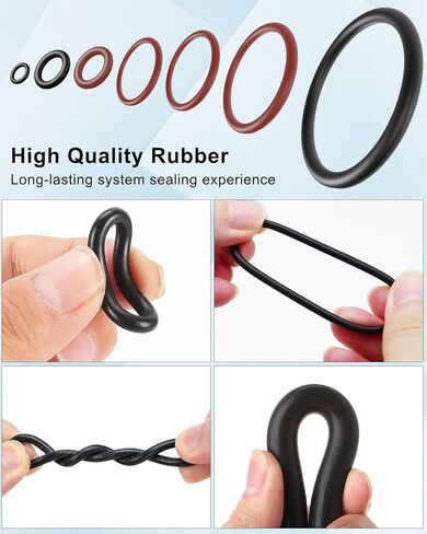 نظام التبريد O-Ring Kit مناسب لسيارات BMW E46 M52 M54 320i 323i 325i 328i 330i، استبدال حشية خرطوم مطاطي مانعة للتسرب 13621743299 11537802638 17111711987 11537545278 11517514942، 20 قطعة in Saudi Arabia