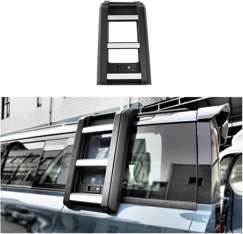 Special Climbing Ladder Side Roof Rack Ladder Car Modification Protection Car Part Compatible For New Defender 2020+ in Kuwait