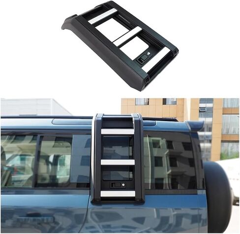 Special Climbing Ladder Side Roof Rack Ladder Car Modification Protection Car Part Compatible For New Defender 2020+ in Kuwait