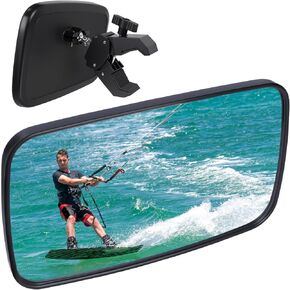 universal rear view mirror，boat mirror rear view，Suitable for water skis, pontoon boats, water skiing, as well as tractors and forklifts, golf cart mirrors，UTV， Various outdoor scenes in Saudi Arabia