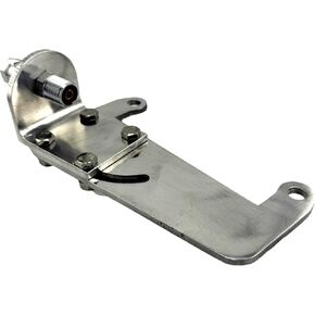 Procomm PC-A50-02 Cascadia Truck Antenna Mirror Mount; Adjustable Angle Bracket JBC910H and S0239 Stud; for Freightliner Cascadia Trucks 2008+ P3, 5-Gauge Aircraft Aluminum Construction in Saudi Arabia
