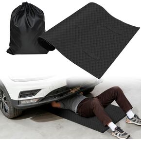 Rolling Creeper Mat,Under Car Repair Garage Mat, 58"X28",Made Available for Self-Driving Tour, Long-Haul Truck for Working On The Ground, Foldable Mechanics Mat for Low Clearance in Saudi Arabia