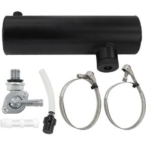 3x10 Go Kart وأسطوانة خزان غاز صغيرة للدراجة مع مشبك متوافق مع Coleman Powersports CT200U BT200X CT200u-ex وPredator 212cc 196cc/6.5HP أسود in Kuwait