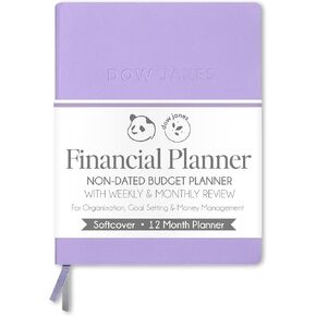 مخطط الميزانية Dow Janes Planner Panda Planner 2026 مخطط مالي - مخطط الميزانية الشهرية ومتتبع دفع الفواتير، دفتر تعقب النفقات، كتاب الميزانية، 8.5 × 11 غلاف ناعم أرجواني 120 جرامًا للمتر المربع in Kuwait