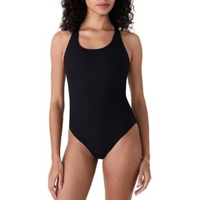 بدلة سباحة نسائية من Andie Swim قطعة واحدة من Tulum - بدلة استحمام مضغوطة، تغطية متوسطة، ملاءمة عادية للجذع، قماش مضلع in Kuwait