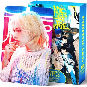 PYAJUU Photocards 127PCS Dominate : Celebrate Photo Card Set World Tour Lomo Merch Boys and Girls Card Set 55 PCS Photocard and 72 PCS Stickers Gift for Stay in Saudi Arabia