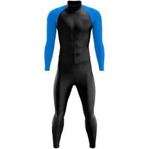 Men's Cycling Suit Long Sleeve Long Pants Triathlon Suit Mountain Bike Jumpsuit Cycling Jersey with Pockets Speedsuit (Color : 03, Size : Large) in Saudi Arabia