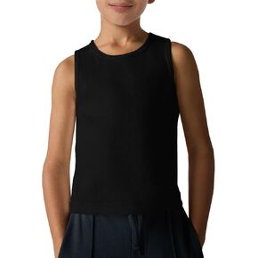 ZDC Tank Tops for Boys - 2026 Casual Sleeveless Crewneck Athletic Workout Tees Basic Solid Undershirts 5-14 Years in Saudi Arabia