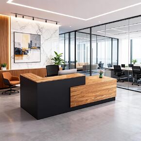 مكتب استقبال CHARON ومكتب أمين الصندوق - مكتب استقبال حديث للمكتب وصالون التجميل ومتجر الملابس ومتجر صغير (D، يسار 71 بوصة) in Kuwait