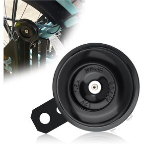 Motorcycle Horn,Waterproof Electric Bike Horn with 105db Loud Volume for Increasing Warning Effect,Round 12V Horns Speaker as Motorcycle Parts and Accessories for Scooter ATV in Kuwait