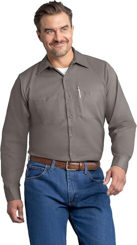 Red Kap Men's Wrinkle Resistant Cotton Work Shirt in Saudi Arabia