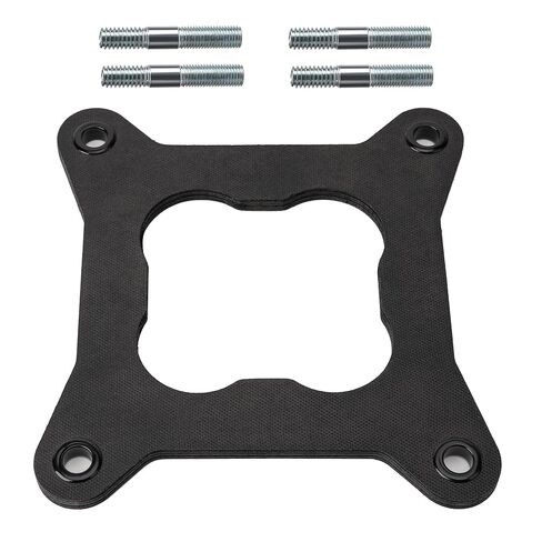 Engine Carburetor Heat Insulator Gasket Spacer 9265 for Edelbrock Performer Intake Mainfold Compatible with Holley 4150 Carb Dual Plane Open Center in Saudi Arabia