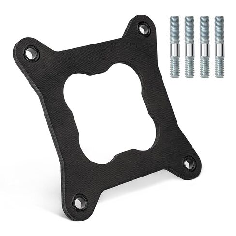 Engine Carburetor Heat Insulator Gasket Spacer 9265 for Edelbrock Performer Intake Mainfold Compatible with Holley 4150 Carb Dual Plane Open Center in Saudi Arabia