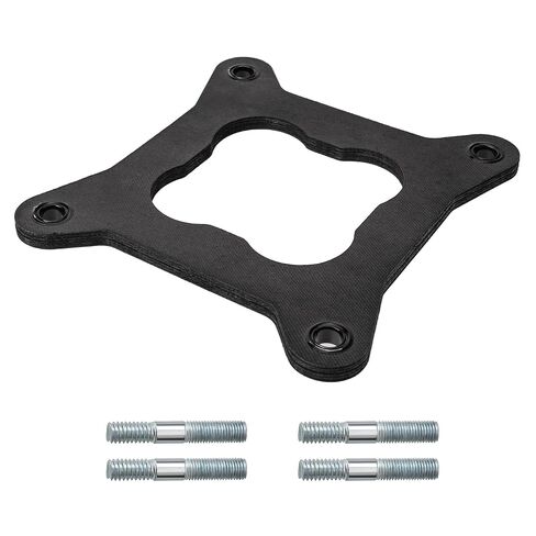 Engine Carburetor Heat Insulator Gasket Spacer 9265 for Edelbrock Performer Intake Mainfold Compatible with Holley 4150 Carb Dual Plane Open Center in Saudi Arabia