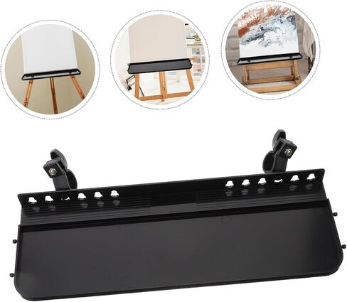 Easel Tray Replacement for Tripod Rack Painting Tools Storage Plate with Raised Edges Compatible with Easel Tripod Racks for Students and Art Classes in Saudi Arabia