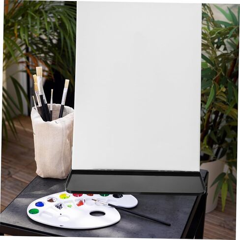 Easel Tray Replacement for Tripod Rack Painting Tools Storage Plate with Raised Edges Compatible with Easel Tripod Racks for Students and Art Classes in Saudi Arabia