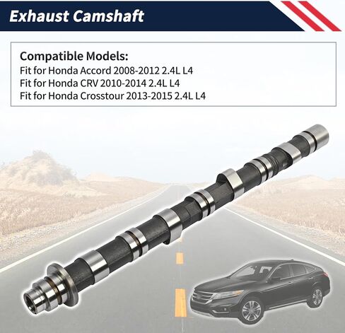 14120-R40-A00 عمود الحدبات العادم متوافق مع Honda Accord 2008-2012│CRV 2010-2014│Crosstour 2013-2015 R40 K24Z 2.4L L4 استبدال 14120-R44-A00 in Kuwait