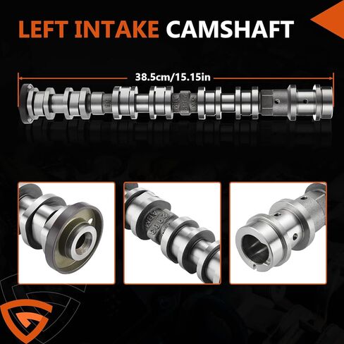5047912AD Left Intake Camshaft Fit for Jeep Grand Cherokee L/WK Wrangler Gladiator, Fit for Dodge Durango 16-2022, Fit for Chrysler Voyager Pacifica 17-22, Fit for Ram 1500/2500/3500 19-22, 3.6L V6 in Saudi Arabia