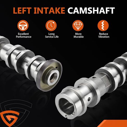 5047912AD Left Intake Camshaft Fit for Jeep Grand Cherokee L/WK Wrangler Gladiator, Fit for Dodge Durango 16-2022, Fit for Chrysler Voyager Pacifica 17-22, Fit for Ram 1500/2500/3500 19-22, 3.6L V6 in Saudi Arabia