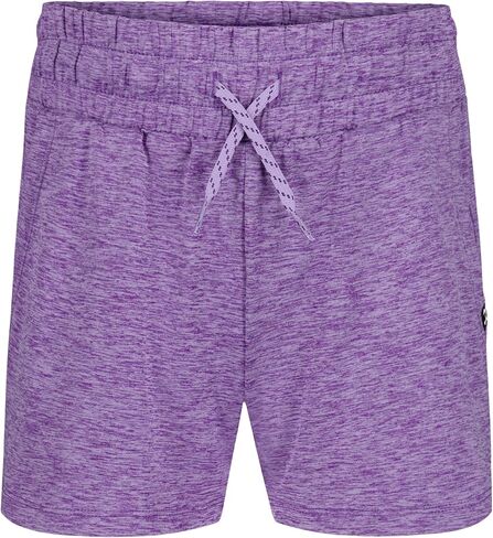 شورت منسوج نشط للفتيات من Under Armour، قماش مطاطي في 4 اتجاهات ماص للرطوبة، مجموعة للاستخدام الخارجي in Kuwait