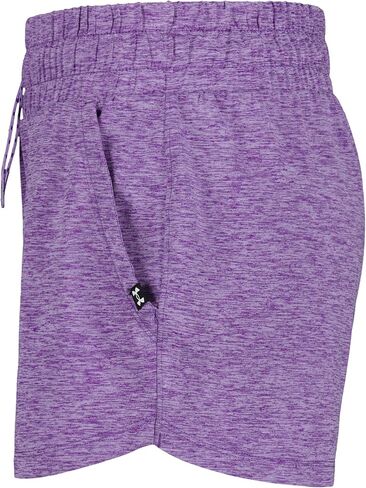 شورت منسوج نشط للفتيات من Under Armour، قماش مطاطي في 4 اتجاهات ماص للرطوبة، مجموعة للاستخدام الخارجي in Kuwait