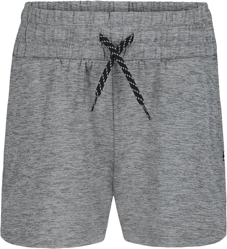 شورت منسوج نشط للفتيات من Under Armour، قماش مطاطي في 4 اتجاهات ماص للرطوبة، مجموعة للاستخدام الخارجي in Kuwait