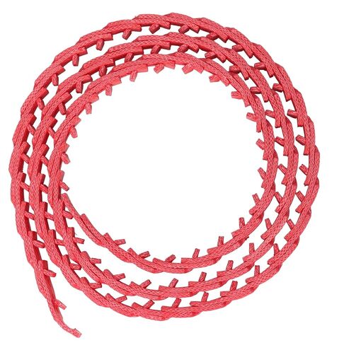 5FT Power Twist V Belt 1/2-Inch x 5 Feet A Type, Adjustable Link Belt Perfect for Lathes, Table Saws and Other Woodworking Tools (Red) in Saudi Arabia