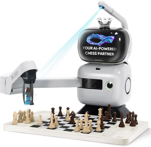 Go Professional-AI Smart Go Board مع ARM Robotic Arm ، AI 23 مستوى لجميع مستويات المهارات ، و Duel Apex ، ومراجعة اللعبة في الوقت الفعلي ، و Wi-Fi OTA تحديثات in Kuwait