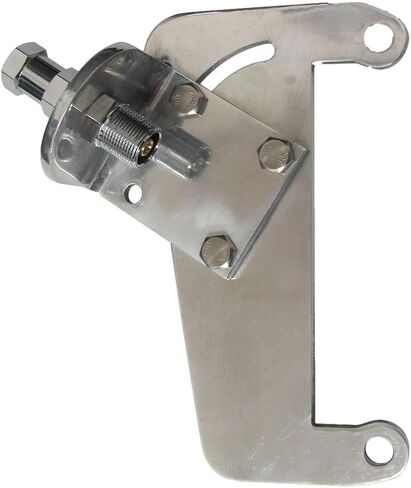 Procomm PC-A50-02 Cascadia Truck Antenna Mirror Mount; Adjustable Angle Bracket JBC910H and S0239 Stud; for Freightliner Cascadia Trucks 2008+ P3, 5-Gauge Aircraft Aluminum Construction in Saudi Arabia