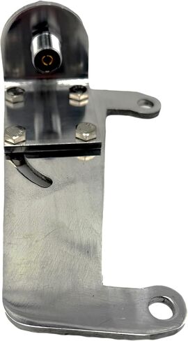 Procomm PC-A50-02 Cascadia Truck Antenna Mirror Mount; Adjustable Angle Bracket JBC910H and S0239 Stud; for Freightliner Cascadia Trucks 2008+ P3, 5-Gauge Aircraft Aluminum Construction in Saudi Arabia