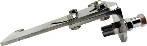 Procomm PC-A50-02 Cascadia Truck Antenna Mirror Mount; Adjustable Angle Bracket JBC910H and S0239 Stud; for Freightliner Cascadia Trucks 2008+ P3, 5-Gauge Aircraft Aluminum Construction in Saudi Arabia