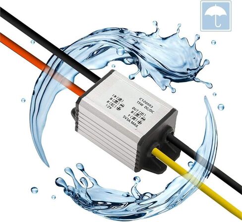 1pcs 12V to 5V DC Converter Car Power Voltage DC 8-35V 12V24VStep Down to DC 5V 3A 15W Voltage Regulator Buck Converter in Saudi Arabia
