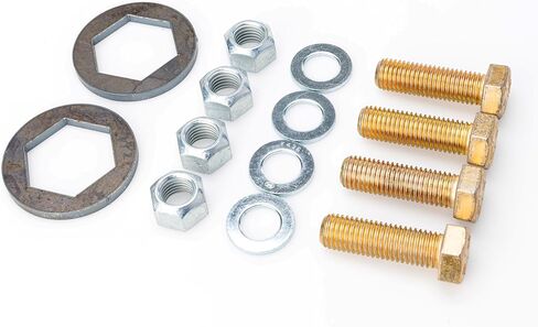 Ridewell 6040029 Monopivot Bushing Service Kit | Fits RAR-240 & RAR-247 Suspensions (Underslung/Lowboy) | Replaces Huck Fasteners with Alignment Bolts | Replaces Euclid E-14376 in Saudi Arabia